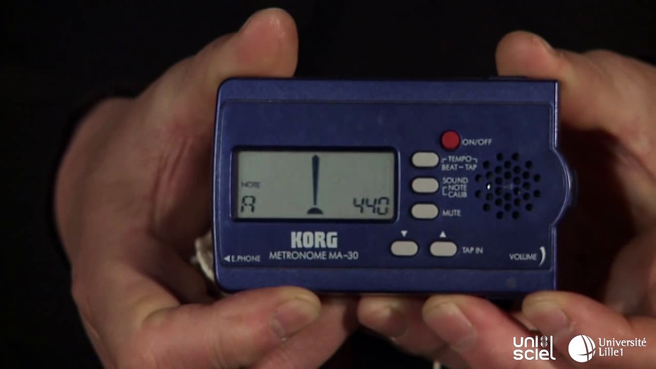 Effet Doppler avec un diapason