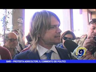 BARI | Protesta agricoltori, il commento dei politici