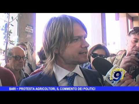BARI | Protesta agricoltori, il commento dei politici