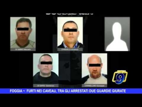 FOGGIA | Furti nei caveau, tra gli arrestati due guardie giurate