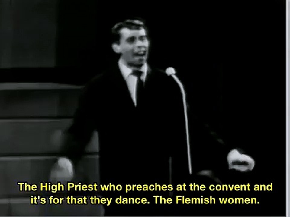 Jacques Brel  Les Flamandes  - Mp4 - 720p