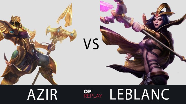 [Highlights] Azir vs LeBlanc - FNC Febiven EUW LOL SoloQ