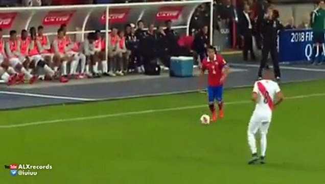 Peru vs Chile 3-4 Goles y Resumen Completo (Eliminatorias Rusia) 2015
