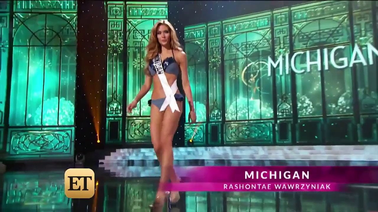 Backstage at Miss USA