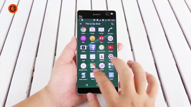 Tren tay nhanh Sony Xperia C5 Ultra ghettre