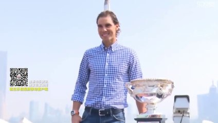 Rafael Nadal Launch Australian Open 2016 in Shanghai. 13 Oct. 2015