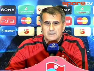 Şenol Güneş: "İyi sonuç alırsak şansımız yüzde 60"