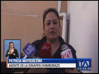 Dinapen rescató a un menor de edad en Chimborazo
