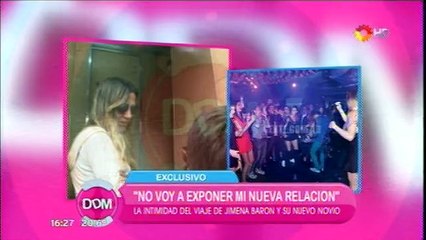 Jimena Baron hablo de su nuevo amor