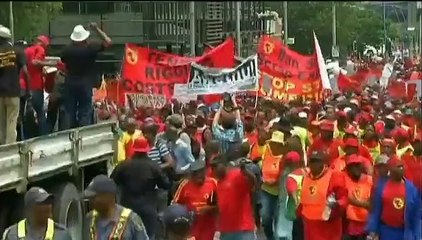 Afrique du Sud : une marche contre la corruption rassemble 5 000 personnes à Johannesbourg