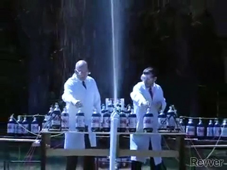 Le show du Coca-Cola Mentos
