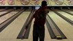 Un trickshot surréaliste avec une boule de bowling qui tourne sur elle-même