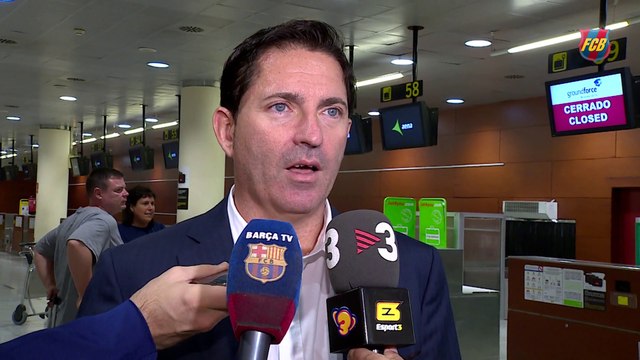 Xavi Pascual y Justin Doellman, previa Pinar Karsiyaka-FCB Lassa [ESP]
