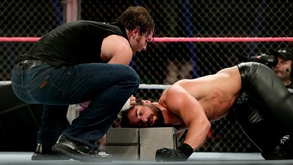 Dean Ambrose vs Seth Rollins Hell in a cell Full Match - HQ-Video