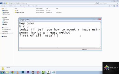 How to Easily Mount Image Using Power ISO