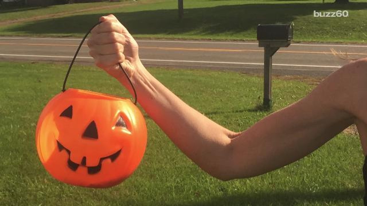 How to turn trick-or-treating into a workout
