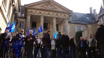 Poitiers. Manifestation unitaire des policiers