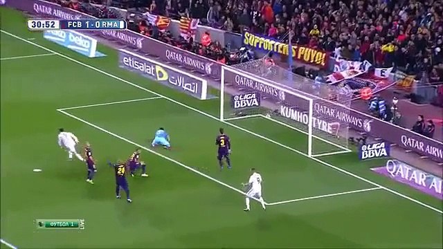 Barcellona - Real Madrid 2-1 gol e highlights