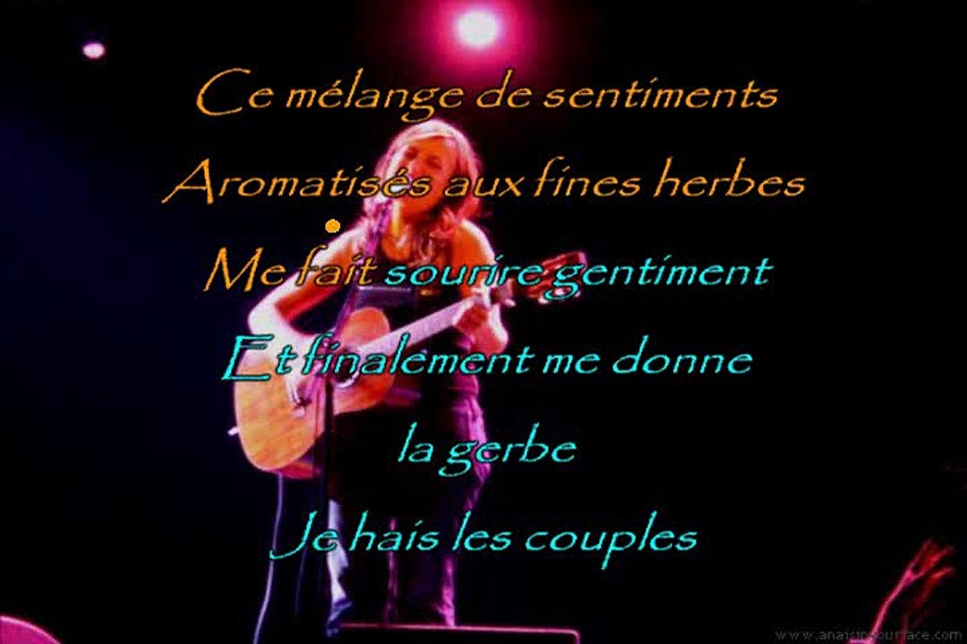 Anaïs Croze Mon Coeur Mon Amour (acoustique) Karaoké Joseph BULLA