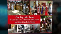 Clean India Campaign By One Try India Trust
