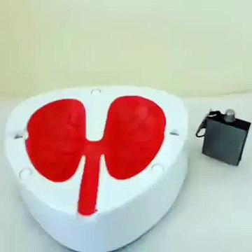 Coughing the ashtray