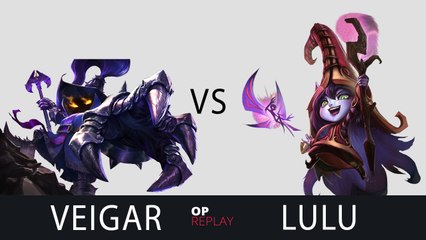 Veigar vs Lulu - Dopa KR LOL Challenger 1101LP
