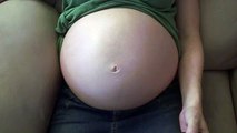 37 settimane di gravidanza straordinari movimenti del bebè nella pancia della mamma