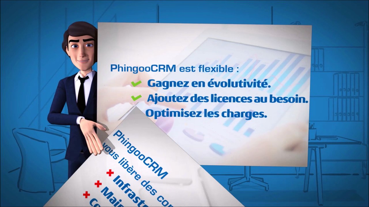 PhingooCRM solution CRM pour les call centers basée sur le Cloud en mode SaaS