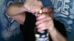 Dude drinks entire Everclear 95° Alcohol in one Slam!!