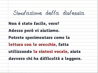 Ecco come legge un bambino dislessico