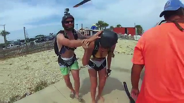 Il salto all'inizio fa venire i brividi, ma deve essere un'esperienza pazzesca