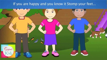 If you are happy and you know it   Sing A Long Karaoke Version