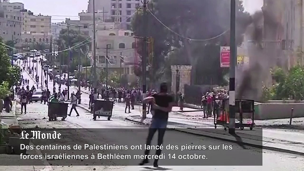 Violences à Bethléem entre manifestants palestiniens et forces israéliennes