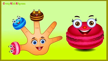 MACAROON Finger Family Nursery Rhyme _ Rhymes for Children _ Family Finger Song Full anima