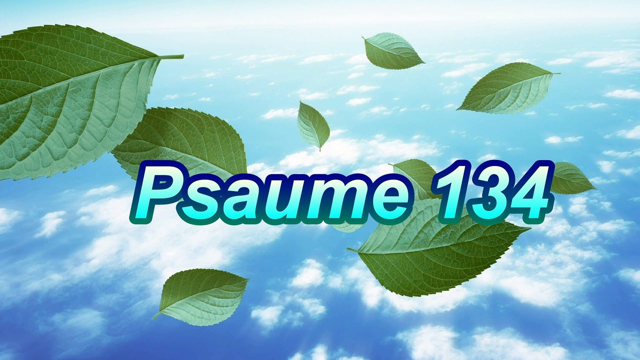 Psaume 134