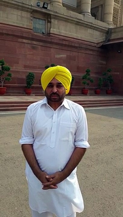 Bhagwant Mann on Kotkapura beadvi