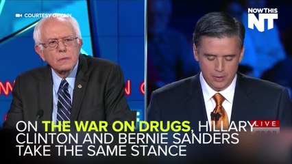 Hillary And Bernie Think We Need To Rethink The War On Drugs