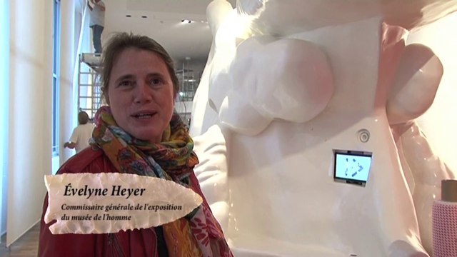 Au musée de l'homme, Evelyne Heyer télmoigne de la grande diversité langues !