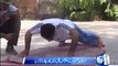 Pakistani boy sets new world record of 49 push ups in 42 seconds