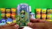 GIANT DISGUST Surprise Egg Play Doh Disney Pixar Inside Out Toys Shopkins BFF MLP