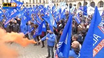 7.500 policiers rassemblés devant le ministère de la Justice