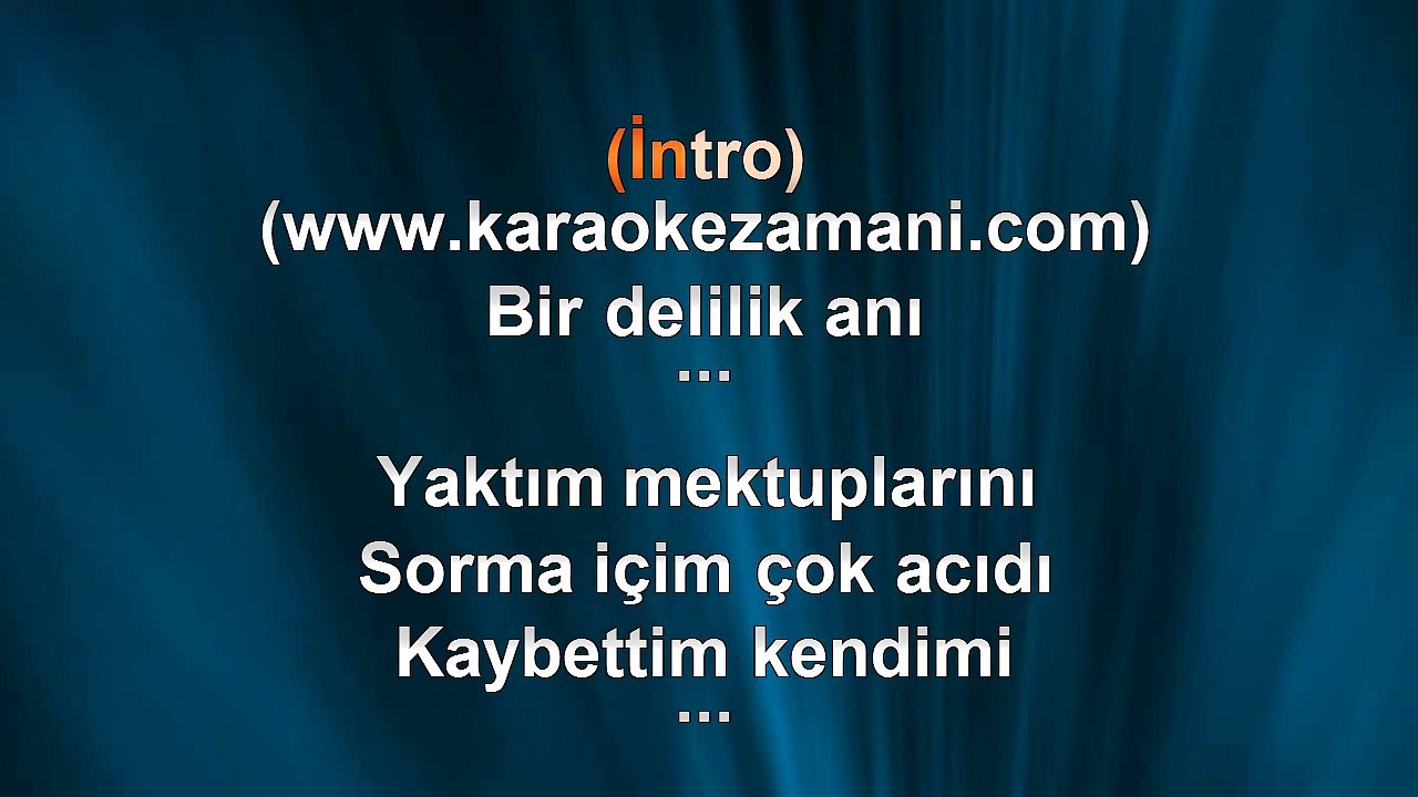 Kutsi - Maktul - 2005 TÜRKÇE KARAOKE