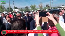Akhisar Aliya İzzetbegoviç Mesleki ve Teknik Anadolu Lisesi Açıldı