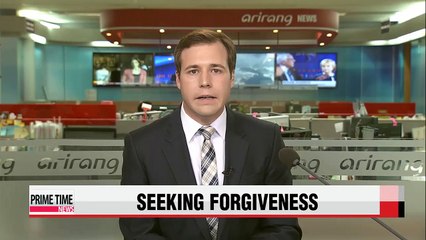 Pope apolgizes for church scandals