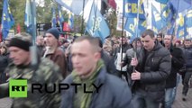 La «Marche des Héros» a rassemblé  à Kiev des milliers d’ultra-nationalistes