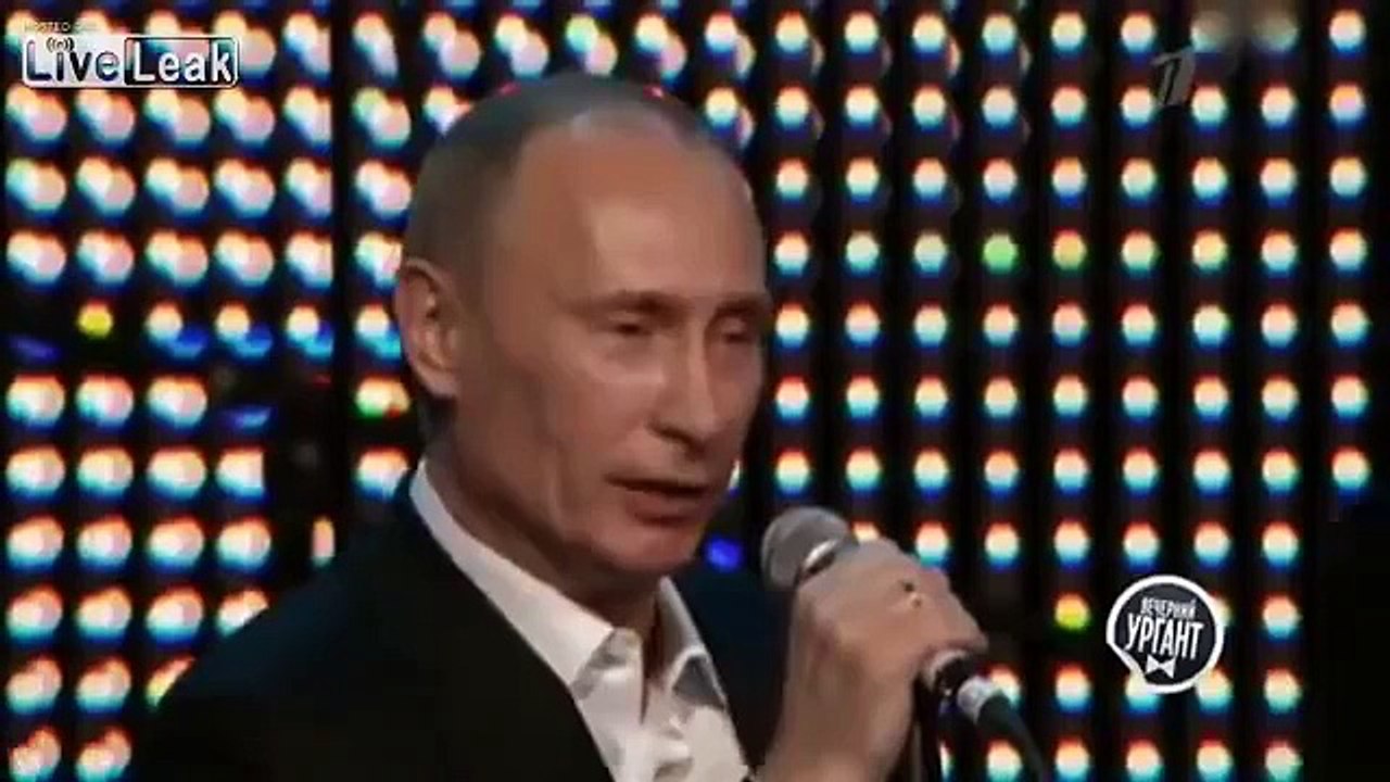 Vladimir Putin singing in the reality show - video Dailymotion