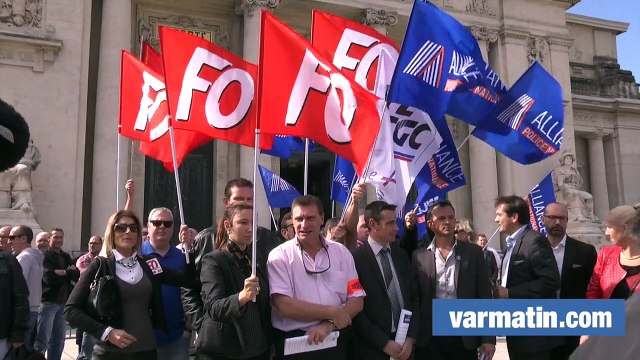 La grogne des policiers Toulonnais