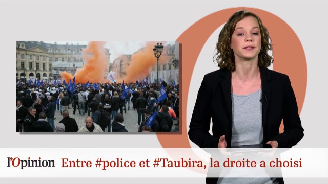 #tweetclash : Entre #police et #Taubira, la droite a choisi