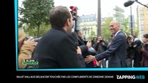 Najat Vallaud Belkacem touchée par les compliments de Zinédine Zidane (vidéo)