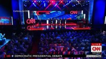 Clinton y Sanders centran debate de precandidatos demócratas